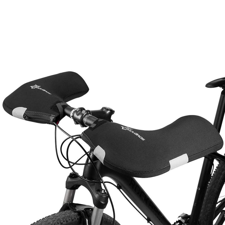 ROCKBROS Lenker Handschuhe Winter Thermo Winddicht Lenkerstulpen für Fahrrad MTB Motorrad E-Bike Rol