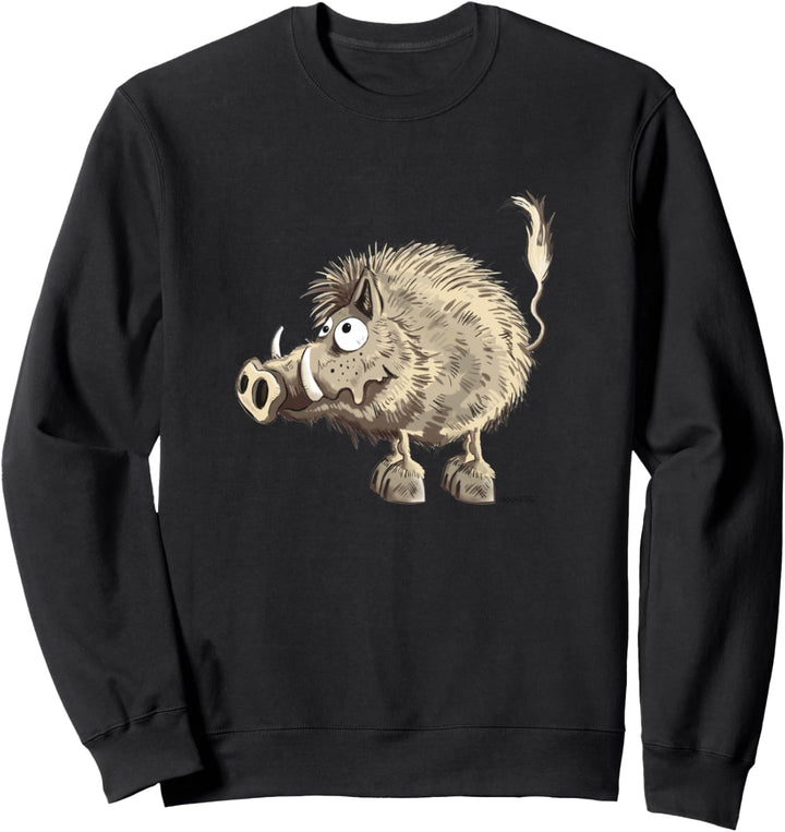 Kleines Wildschwein I Tiere I Jagd I Geschenk Sweatshirt