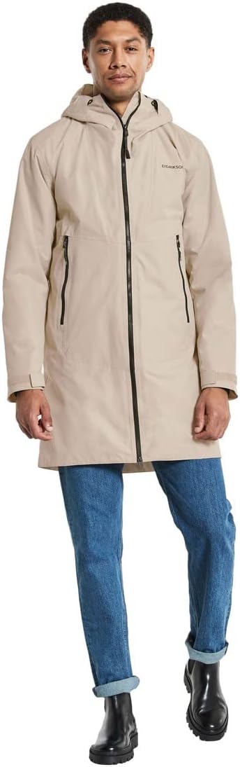 Didriksons Donny 2 Parka Herren grün 2022 Jacke M clay beige, M clay beige