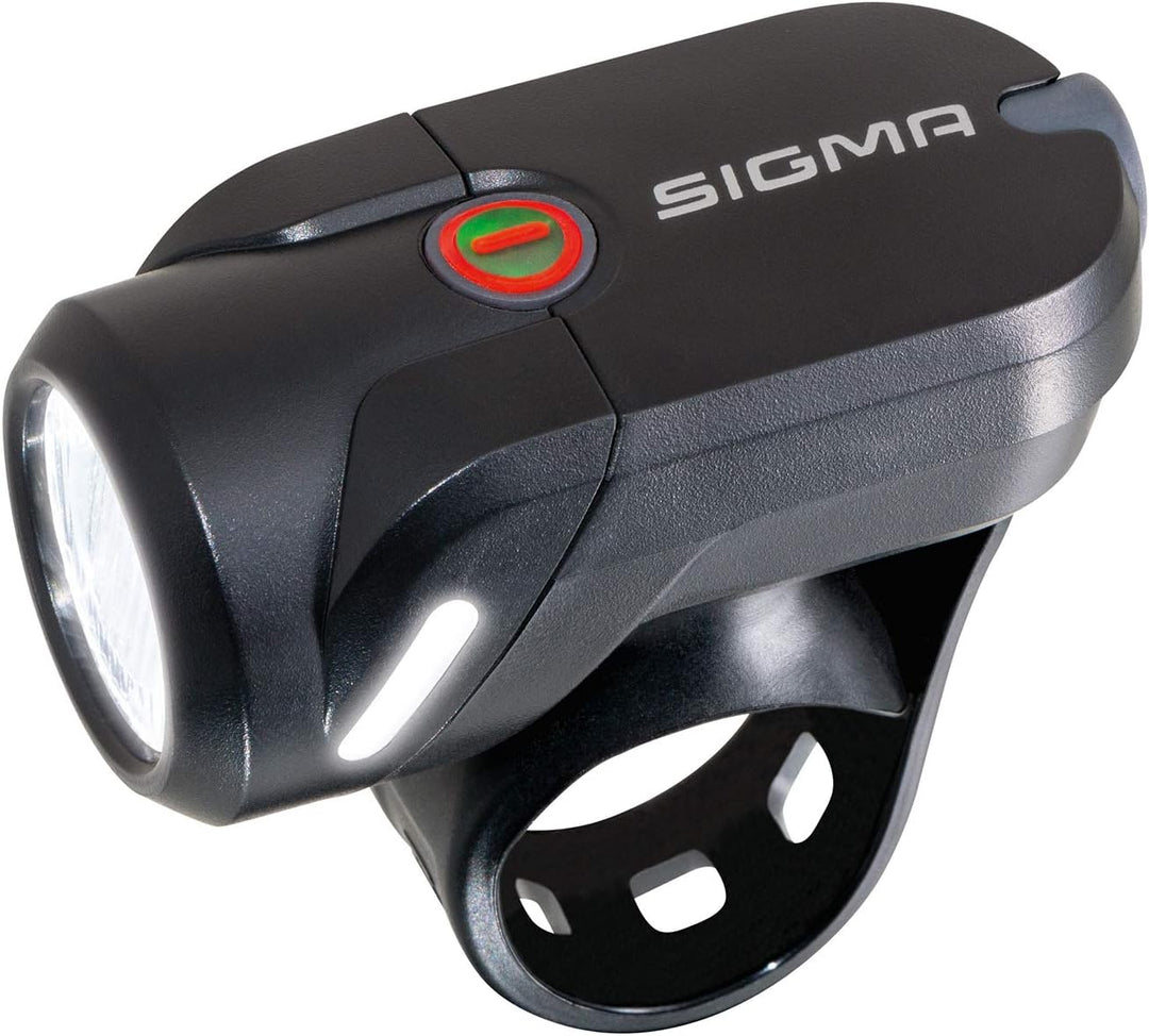 SIGMA SPORT - Aura 35 | LED Fahrradlicht 35 Lux | StVZO zugelassenes, akkubetriebenes Vorderlicht Si