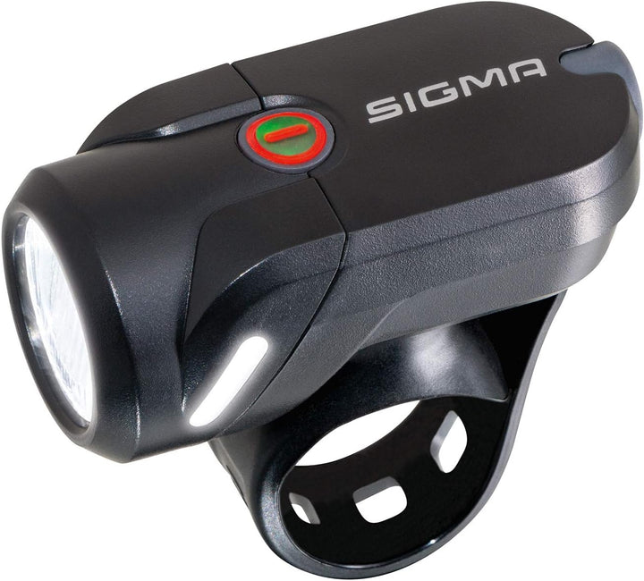 SIGMA SPORT - Aura 35 | LED Fahrradlicht 35 Lux | StVZO zugelassenes, akkubetriebenes Vorderlicht Si