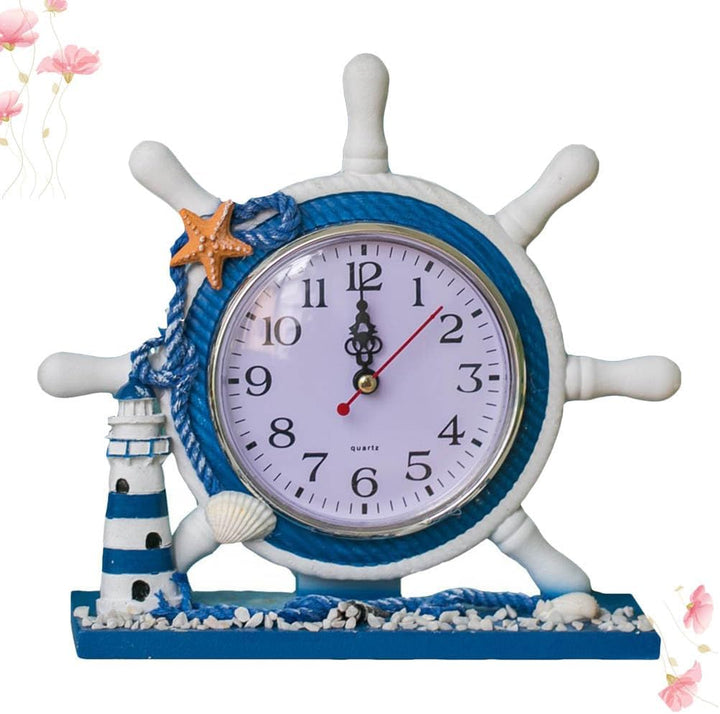 Cabilock Nautische Wanduhren Küchenuhr Wanduhr Wohnzimmerdekor: Nautische Schleichende Wanduhr Moder