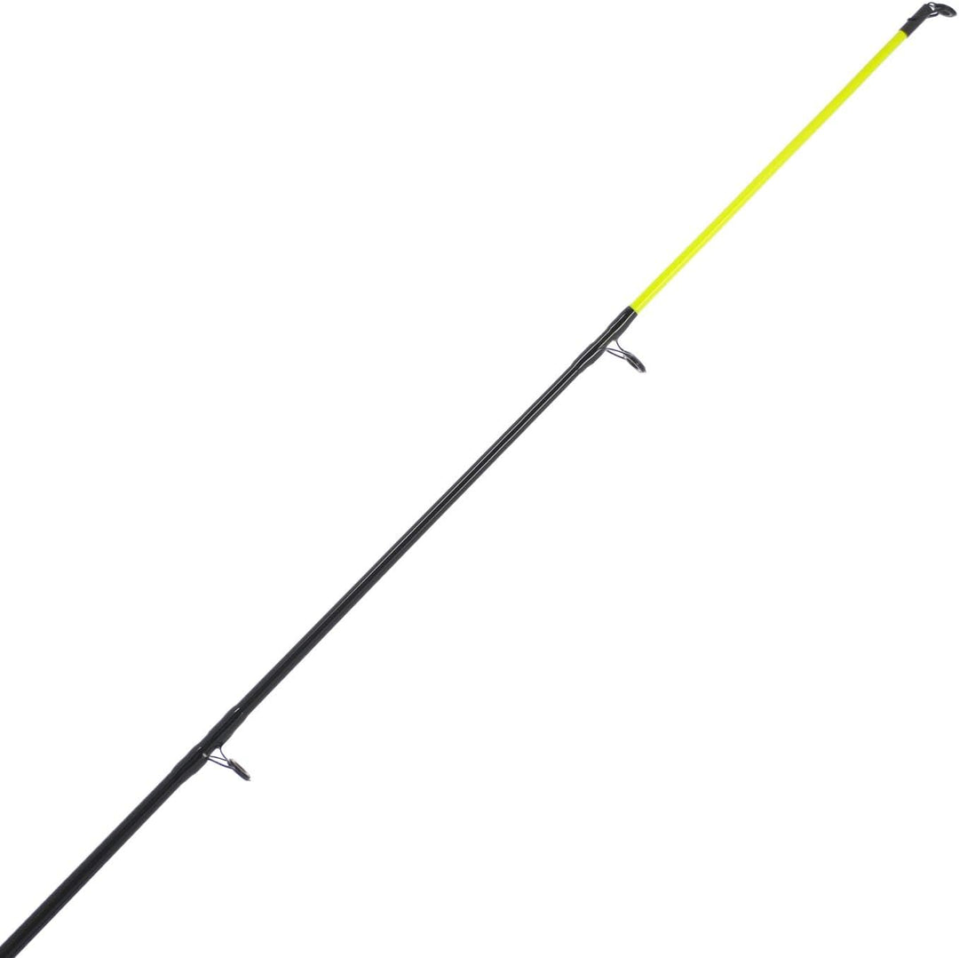 2 x Meeresangeln, Beachmaster-Angelrute, 3,6 m, 3 Stück & 2 x 1BB-Rolle, 9 kg, rote Schnur mit 2 Pac