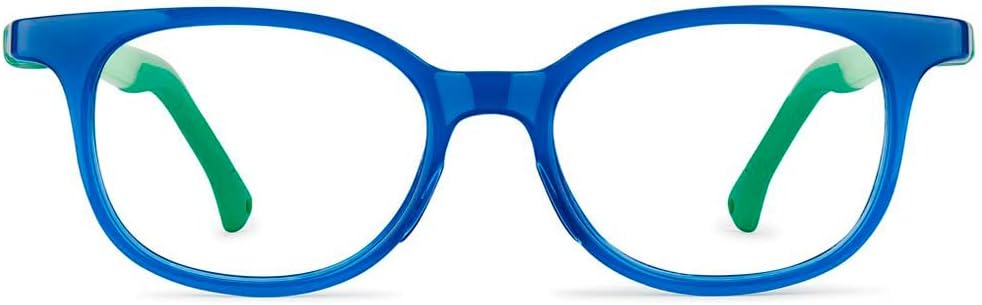 NANOVISTA Unisex Kinder Sonnenbrille 46 Azul Cristal/Verde Glow, 46 Azul Cristal/Verde Glow