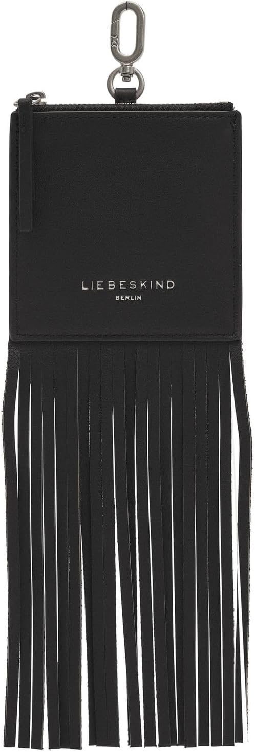Liebeskind Berlin FRANCIS Pendant Taschenanhänger, Onesize (HxBxT 10cm x 10cm x 1cm ), black