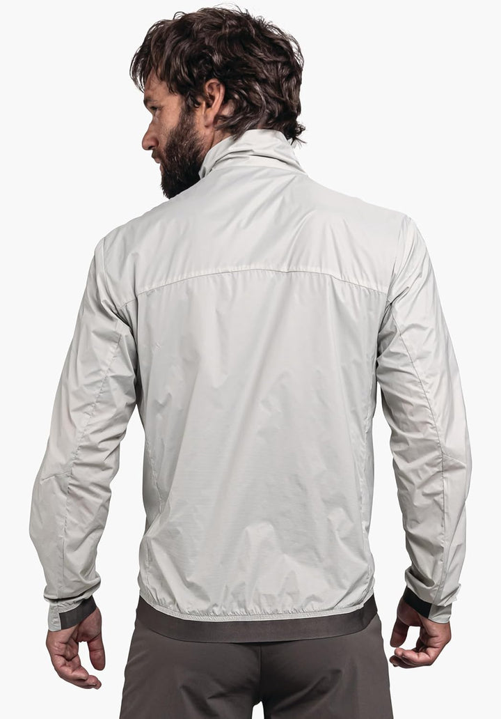 Schöffel Herren Jacket Bygstad M, winddichte Wanderjacke, Windbreaker mit kühlenden Graphene Fasern