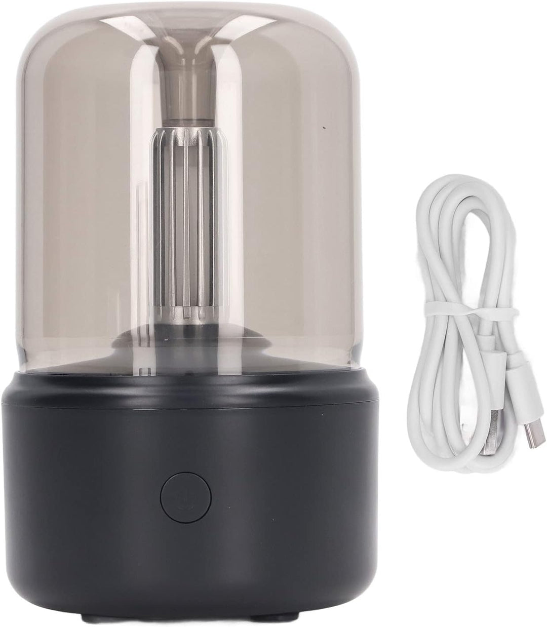 Tragbarer Luftbefeuchter, 120 ml, Aroma-Luftbefeuchter mit Kerzen, Diffusor ätherische Öle, USB, tra