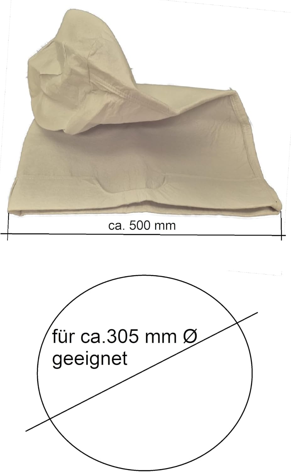 Filtersack Filterbeutel Beutel passend für SCHEPPACH Absauganlage Absaugung