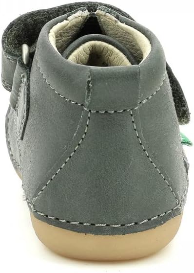 Kickers Unisex Baby Gody Sneaker 23 EU Gris Marine, 23 EU Gris Marine
