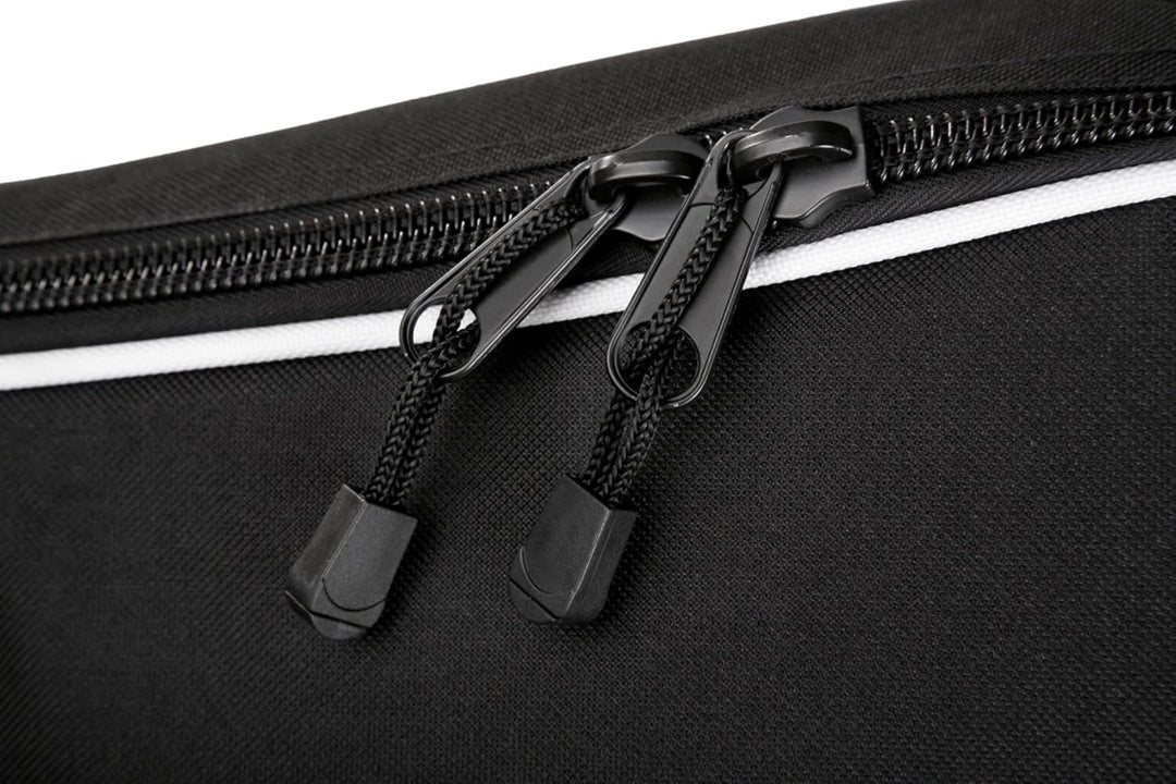 ROCKTILE Westerngitarrentasche 4/4 - gepolstert mit Rucksackgarnitur Gigbag für Westerngitarre schwa