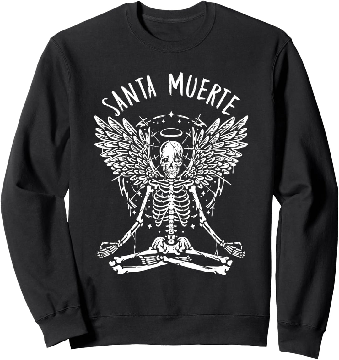 Santa Muerte Skelett Schädel Totenkopf Mexiko Mexikanisch Sweatshirt