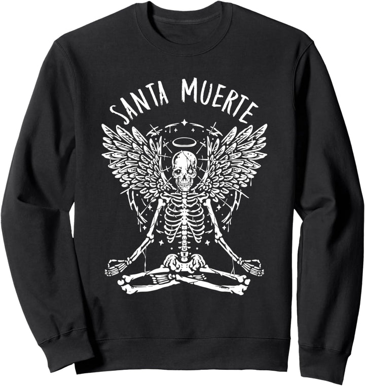Santa Muerte Skelett Schädel Totenkopf Mexiko Mexikanisch Sweatshirt
