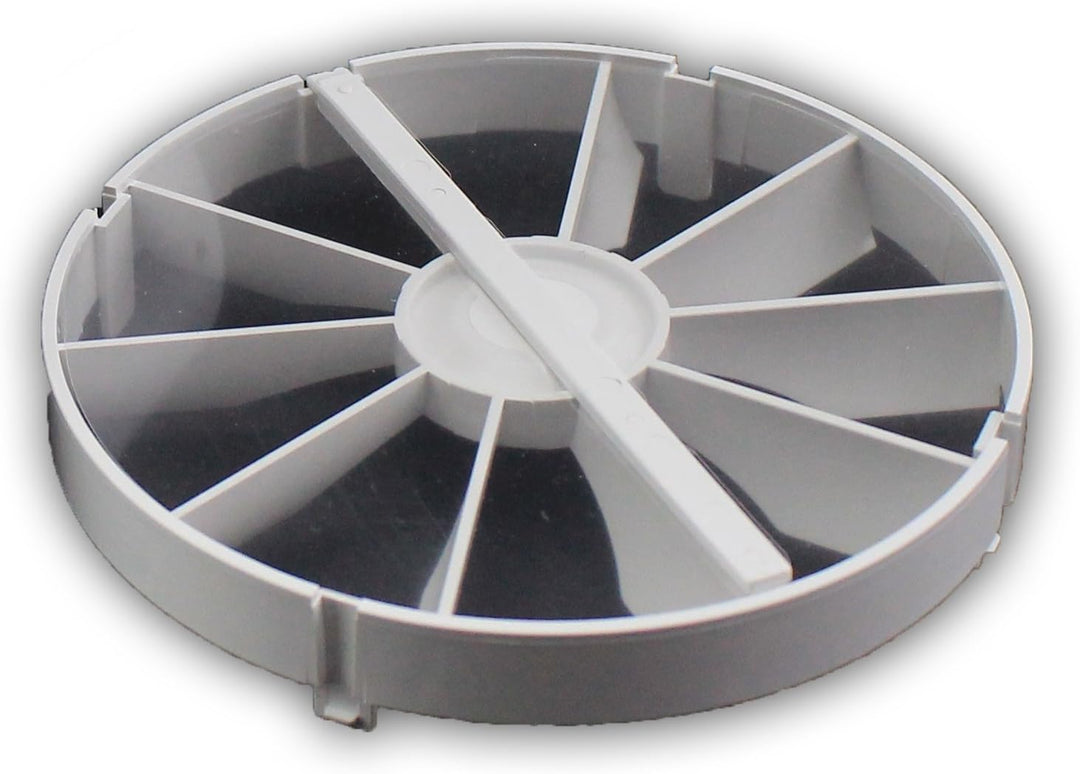 MKK - 18155-009 - DUO Design Badlüfter Wandlüfter Turbo Ventilator Rückstauklappe Kugellager Nachlau