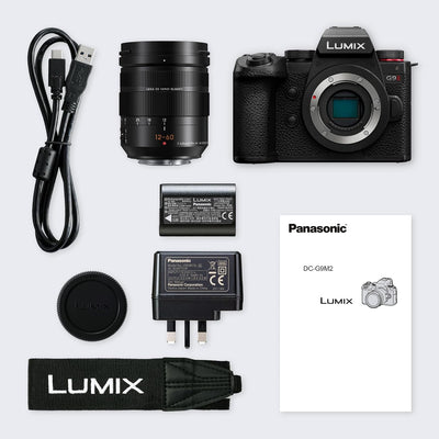 Panasonic LUMIX DC-G9M2LE Micro Four Thirds spiegellose Kamera, Leica DG Vario-Elmarit 12-60 mm F2.8