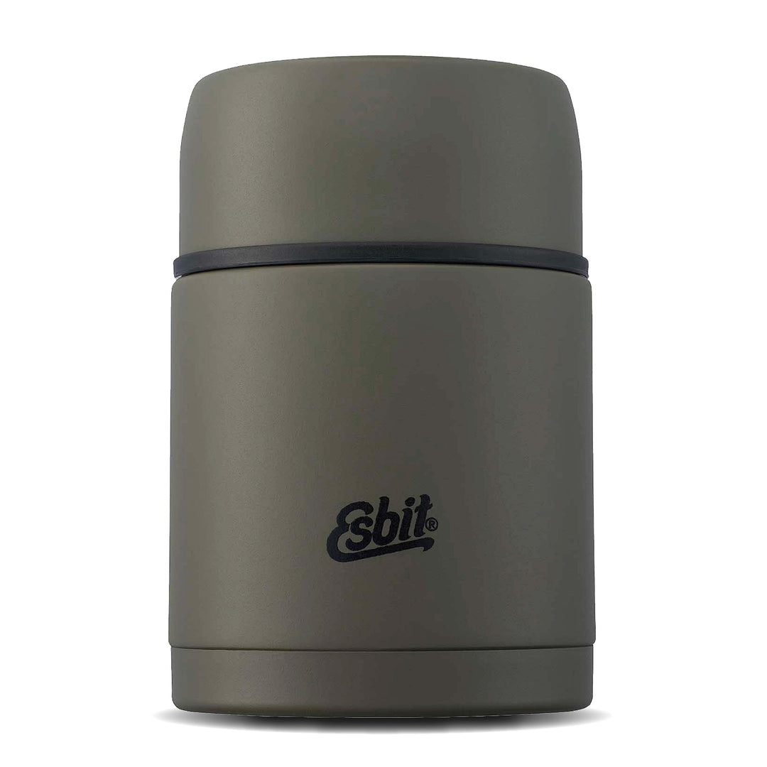 Esbit Thermobehälter Classic für Speisen - Warmhaltebehälter 750 ml in Olivgrün - aus Edelstahl für