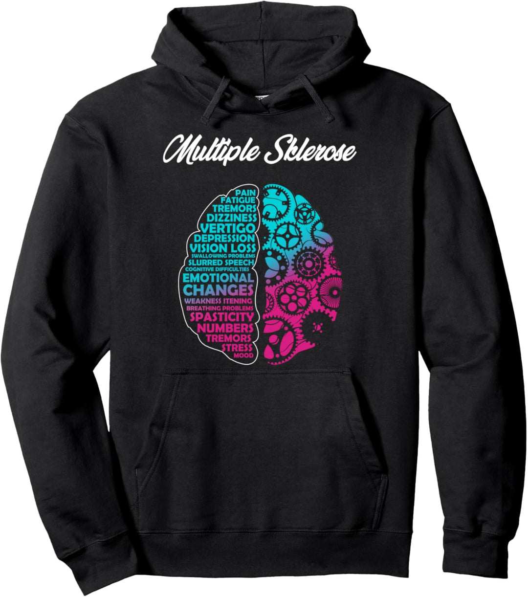 MS Shirt Multiple Sklerose Bewusstsein Für Krieger & Kämpfer Pullover Hoodie