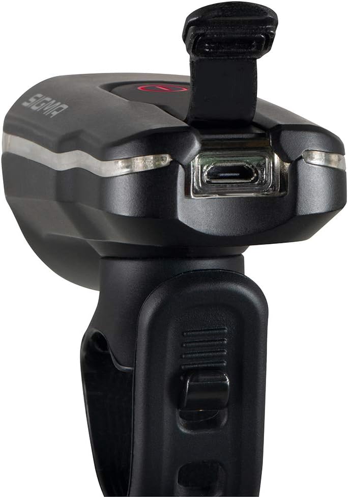 SIGMA SPORT Fahrradbeleuchtung AURA 60 USB, 60 LUX, Frontlicht, StVZO zugelassen, wasserdicht, USB w