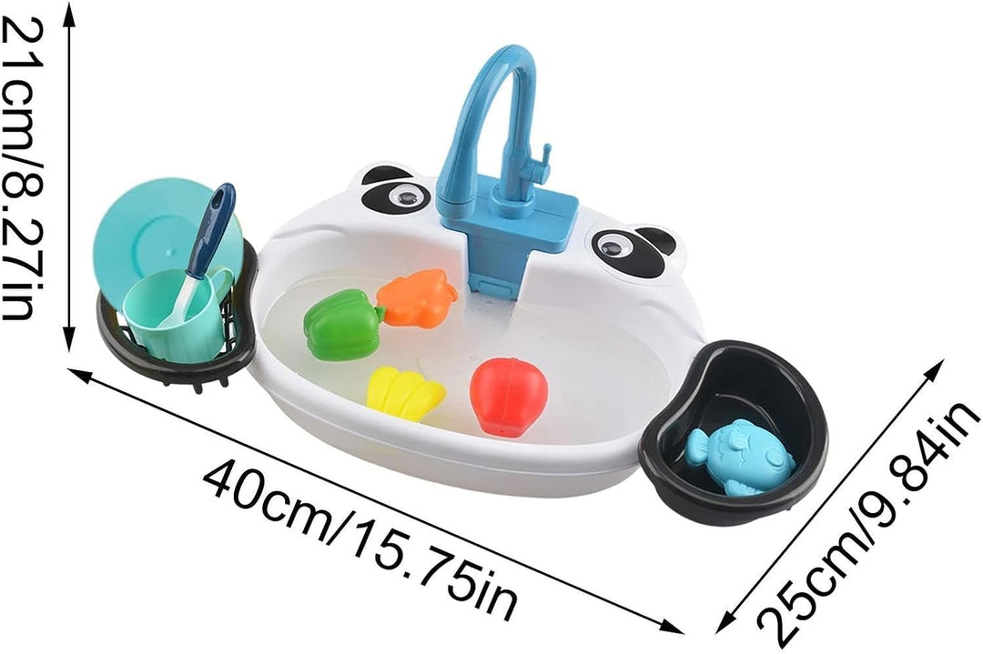 Generisch Kinder-Waschbecken mit fliessendem Wasser Küchen-Rollenspielzeug | Wasserspüle Für Mädchen