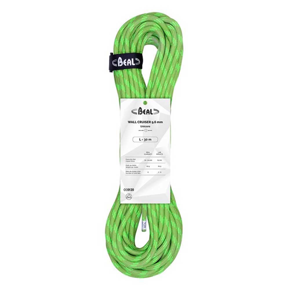 Beal Wall Cruiser 9.6 mm Grün 50 m, Grün 50 m
