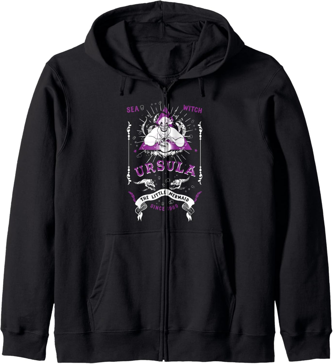Disney Villains Ursula Crystal Ball Poster V2 Kapuzenjacke