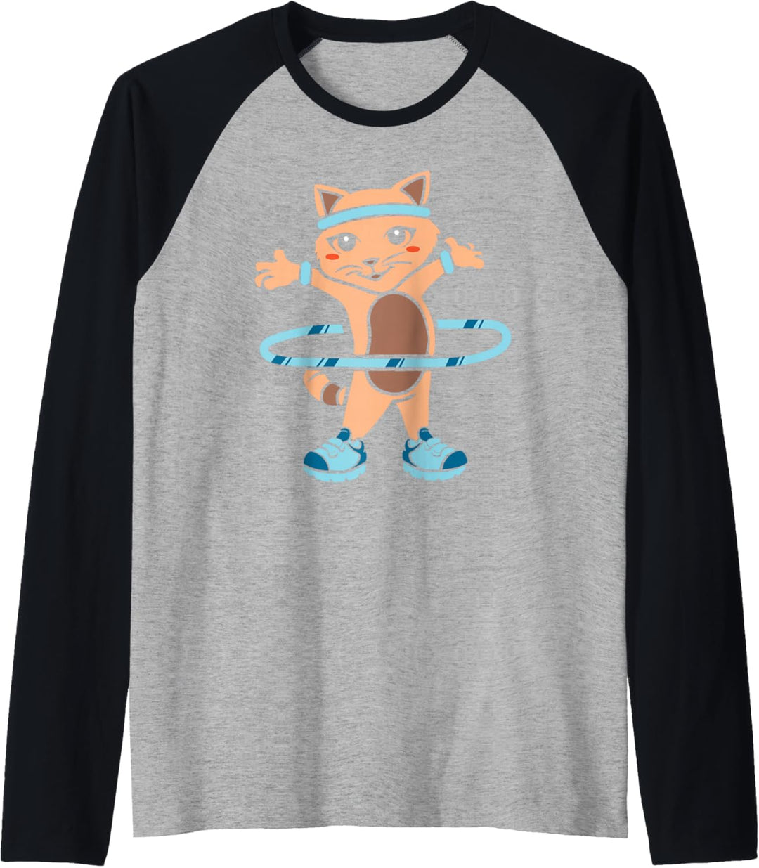 Hula Hup Katze Hooping Hullern Raglan