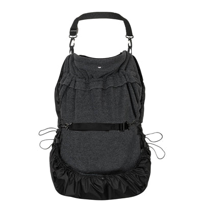 Hoppediz Fleece-Cover 3-in-1, wärmendes universal Tragecover für Babytrage und Tragetuch mit Regensc