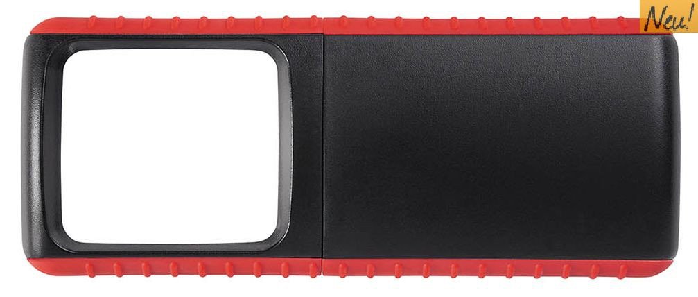 WEDO Outdoor-Rechtecklupe mit LED-Beleuchtung, 15er Display