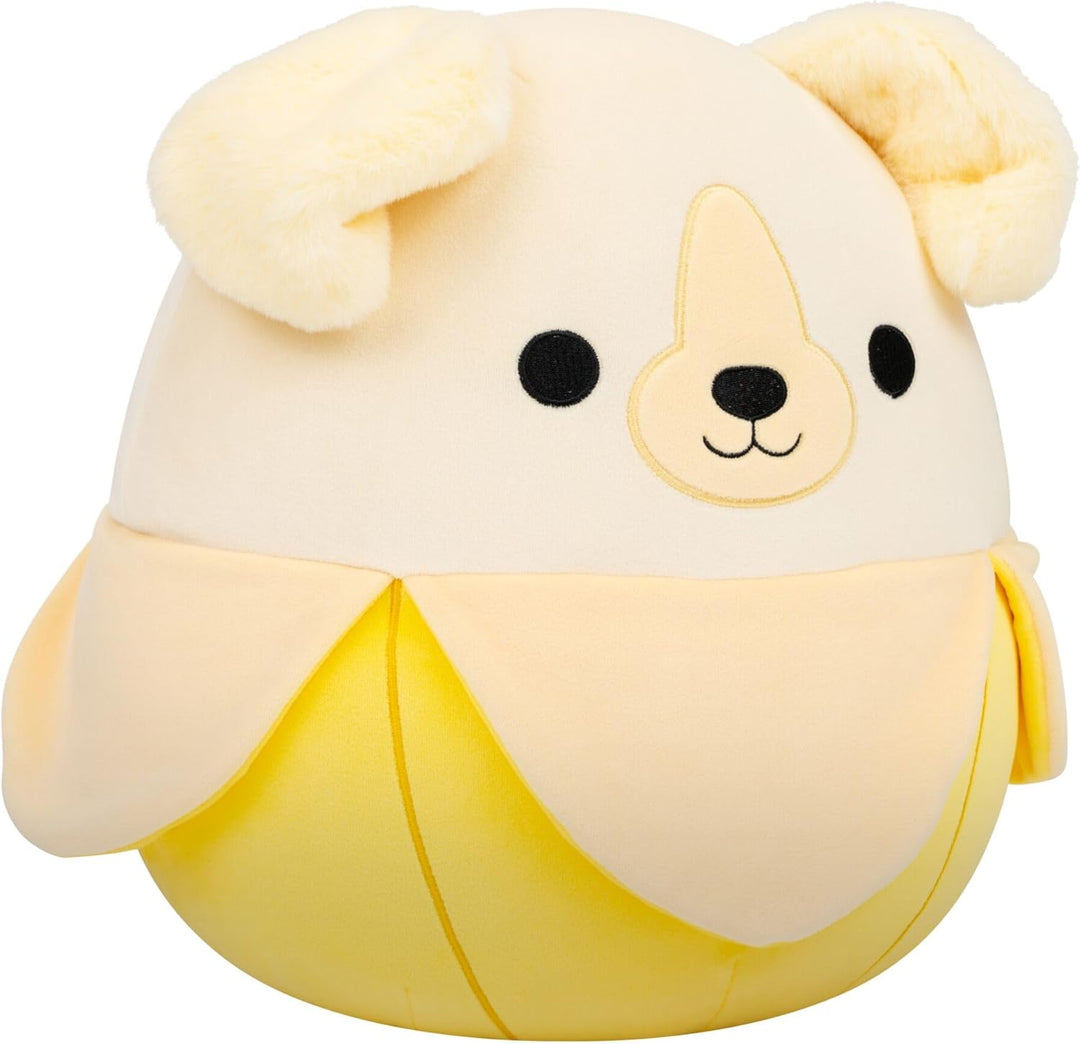 Squishmallows SQCR09491 - Nate die Golden Retriever Banane 30 cm, offizielles Jazwares Plüsch, super