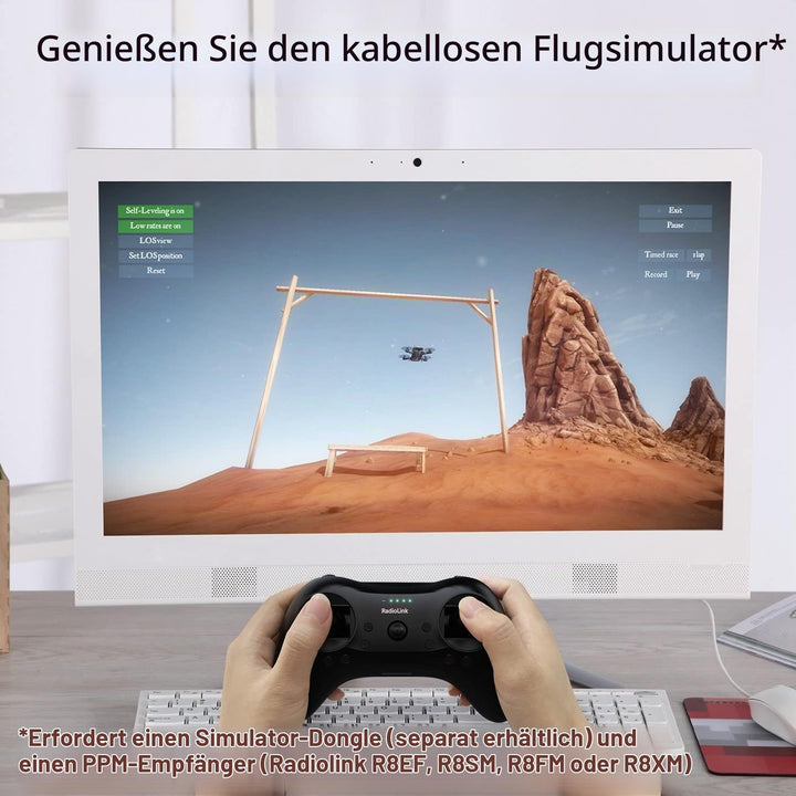 Radiolink T8S 8 Kanäle 2,4 GHz RC Sender und Empfänger R8EF RX, Fernbedienung und Controller Eingeba