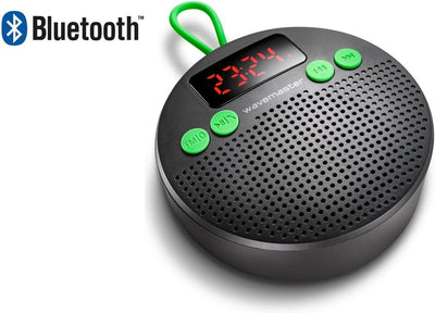 Wavemaster MOBI-3 - Tragbarer Bluetooth-Lautsprecher für Unterwegs (360° Klangfeld) mit Radio, Wecke