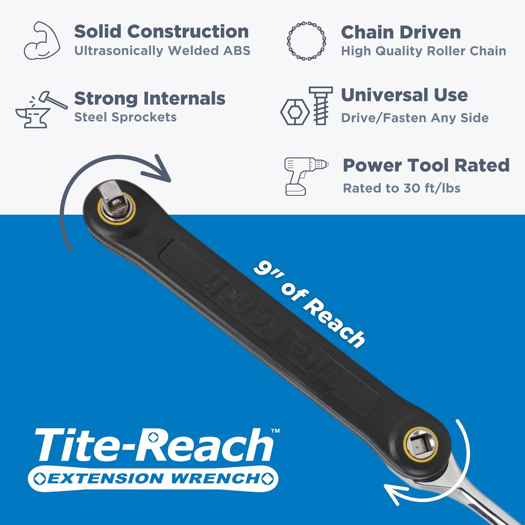 TITE-REACH Do-It-Yourself 9,5 cm Verlängerungs-Schraubenschlüssel