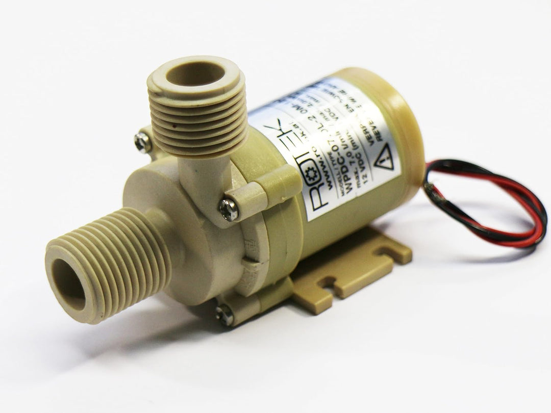 Lebensmittelechte Mini-Kreiselpumpe mit bürstenlosem Gleichstrommotor, Gehäuse:C01VP, 12VDC, 7l/min