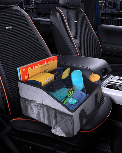 Smof Auto Organizer für Vorne und Rücksitz, Beifahrersitz, Auto Organizer Kinder mit Mehrere Taschen