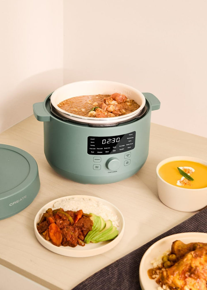 CREATE/PRESSURE COOKER STUDIO/Multifunktioneller programmierbarer elektrischer Schnellkochtopf 4L Sa