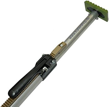 kuriershop 2 x Klemmbalken, Aluminium, 42 mm, verstellbar 1,68-2,05 m