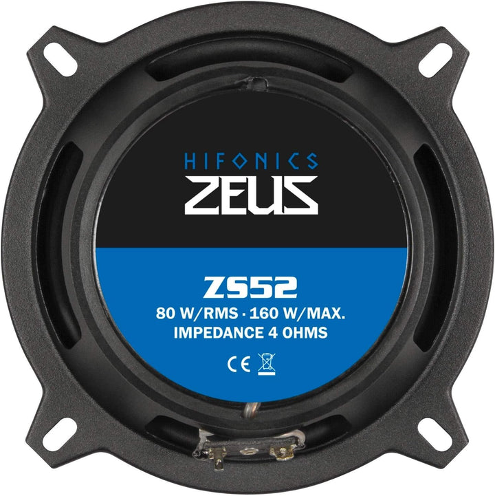Hifonics ZS-52 2-Wege Koaxial-Einbaulautsprecher 160W Inhalt: 1St.