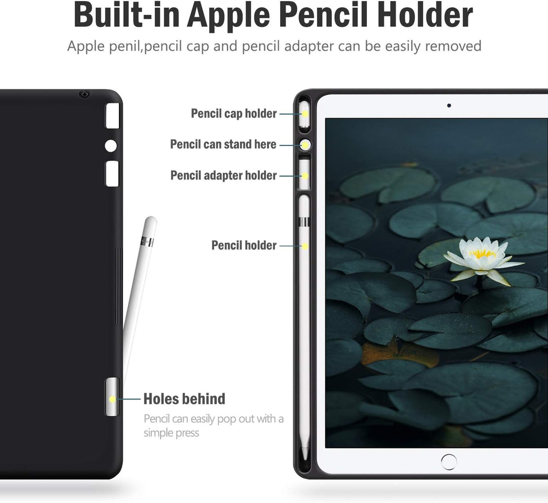 AUAUA Hülle für iPad Air 3 2019 / iPad Pro 10.5 2017 - mit Apple Stifthalter PU Leder Auto Sleep/Wak