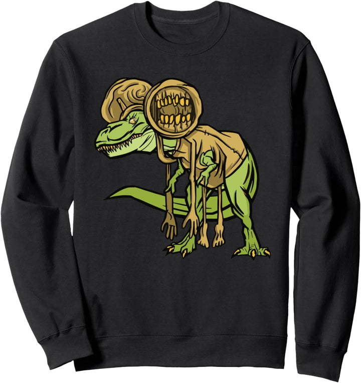 Trex Dinosaurier Kostüm Tier Gruselig Horror Sweatshirt