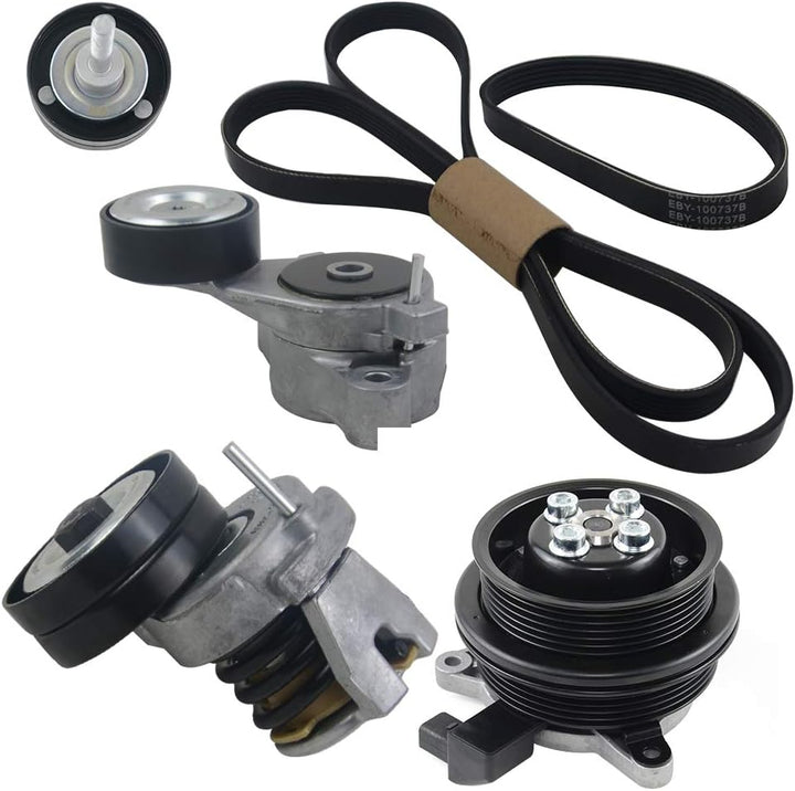 Bisenya Wasserpumpe Riemenspanner Keilrippenriemensatz 1.4 TSI 03C121004E 030145933AC 03C145933A 03C