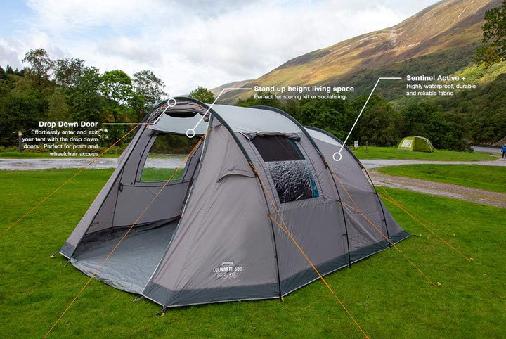 Vango Lulworth Zelt, Vivid Grey, 500