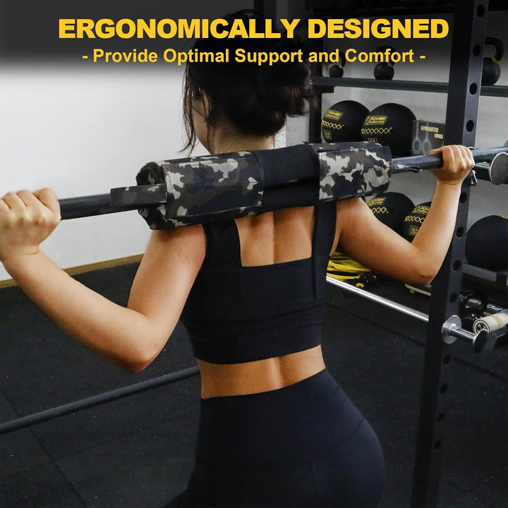 POWER GUIDANCE Langhantel Polster Kniebeugen Barbell Squat Pad Ideal für Squats Lunges Hip Thrusts G
