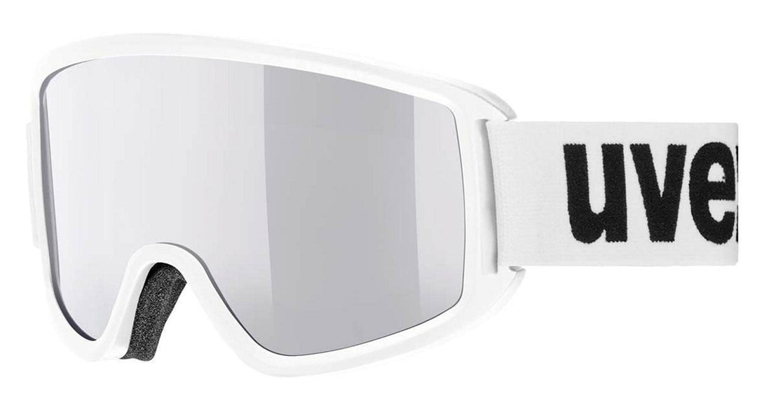 Uvex Unisex Topic Fm Skibrille (1er Pack) Einheitsgrösse white/silver-lasergold lite, Einheitsgrösse
