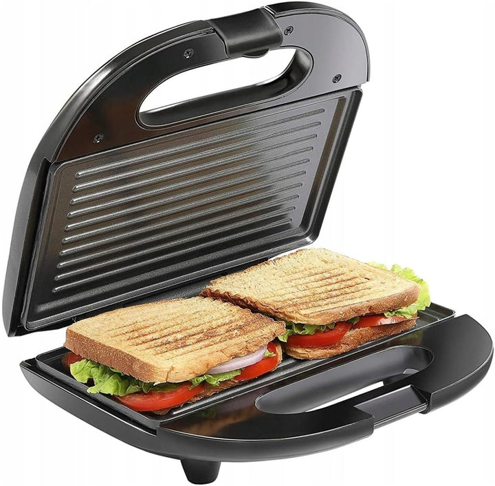 LTC XXL Sandwichmaker, 1000W Leistungsstarker Kontaktgrill mit Antihaftbeschichtung, Automatische Te