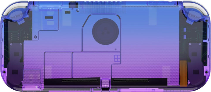 eXtremeRate Full Case Shell für Switch Lite Console, DIY-Ersatz Hülle Gehäuse & Tasten & Schutzfolie