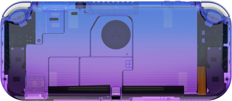 eXtremeRate Full Case Shell für Switch Lite Console, DIY-Ersatz Hülle Gehäuse & Tasten & Schutzfolie