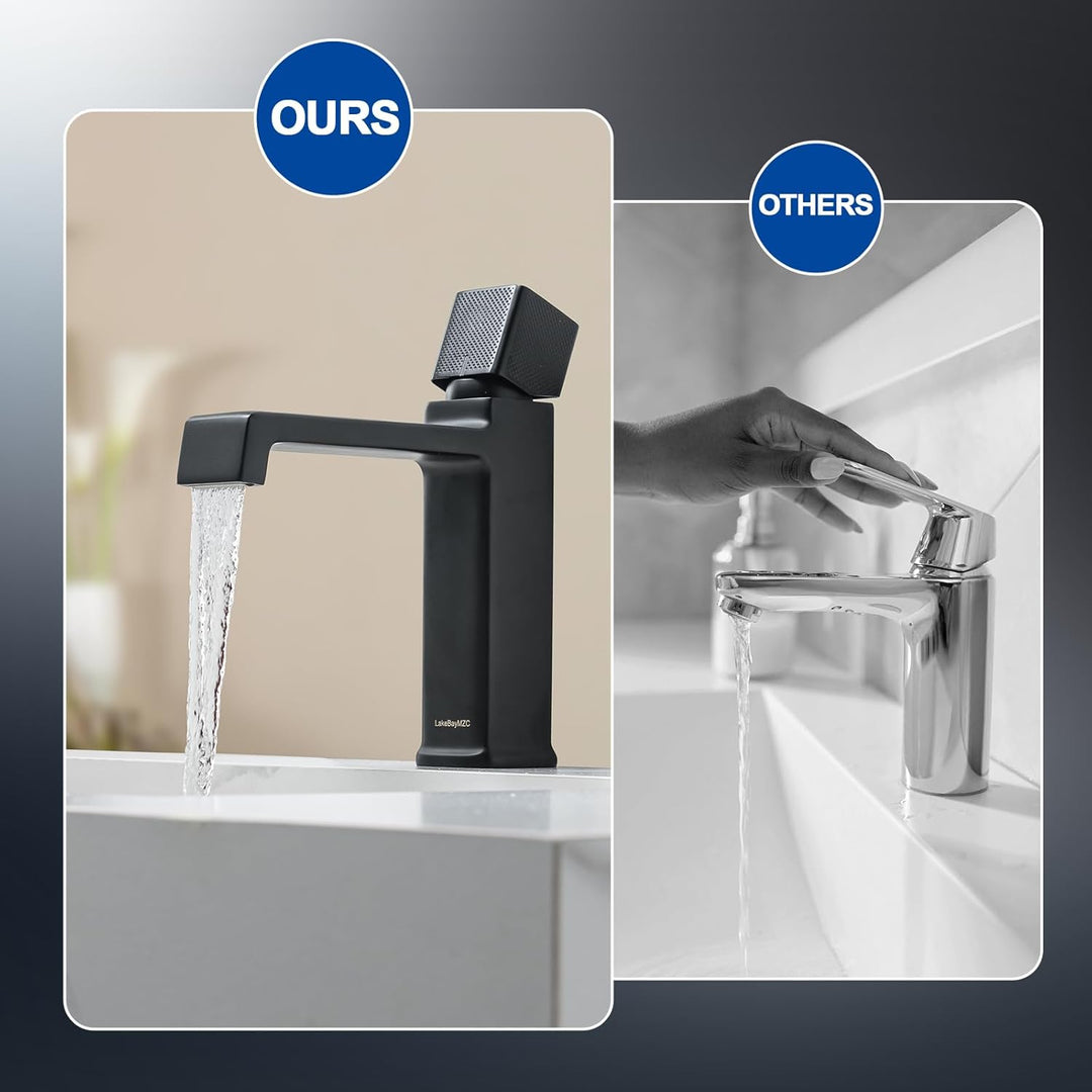 Wasserhahn Bad,Wasserfall Waschtischarmatur Bad für Waschbecken,Einhebelmischbatterie Waschbecken mi