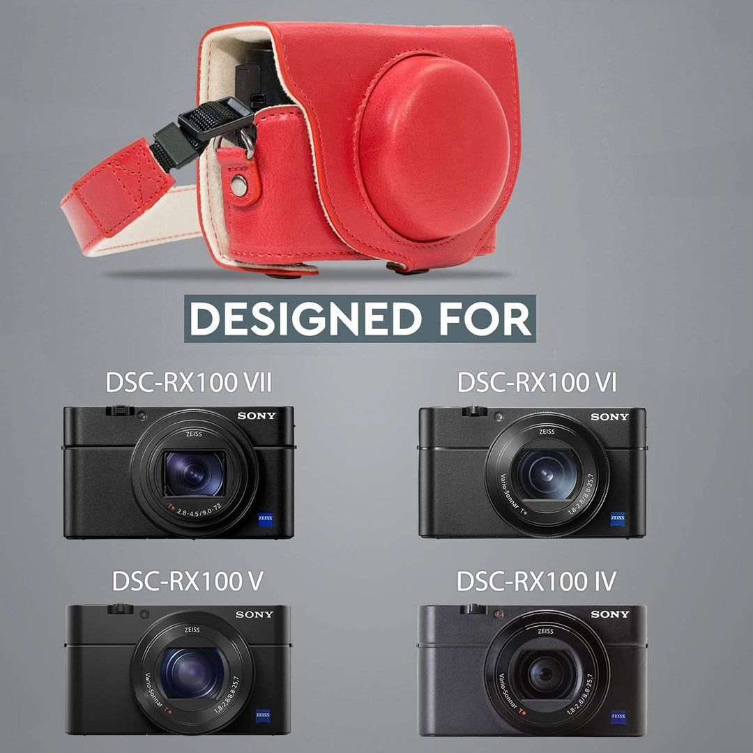 MegaGear MG1139 Sony Cyber-shot DSC-RX100 VI, DSC-RX100 V, DSC-RX100 IV, DSC-RX100 III Ever Ready Le