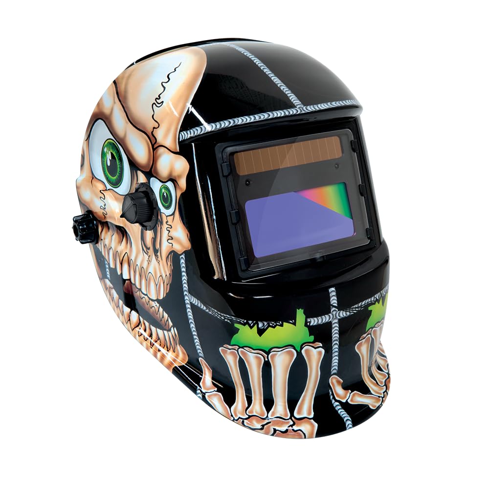 GYS Schweisshelm LCD VENUS 9/13 BONES Tönungsmaske TRUE COLOR Technologie