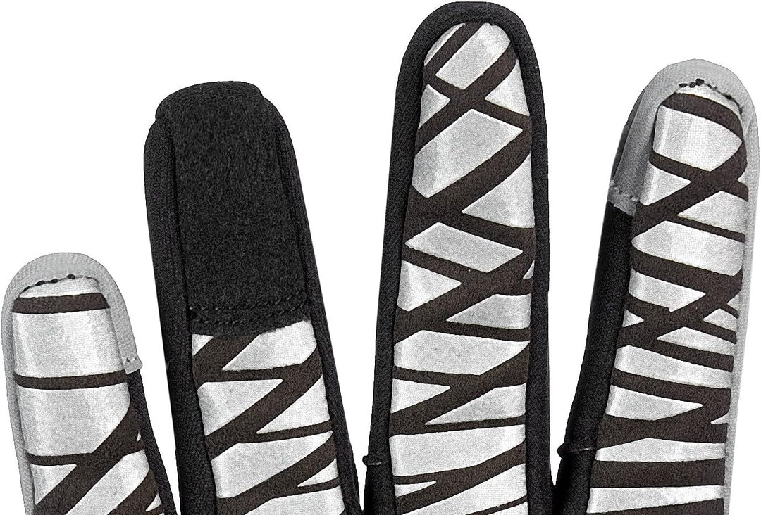 Roeckl Rotterdam Winter Fahrrad Handschuhe silberfarben/schwarz 2022 Silberfarben 9.5, Silberfarben