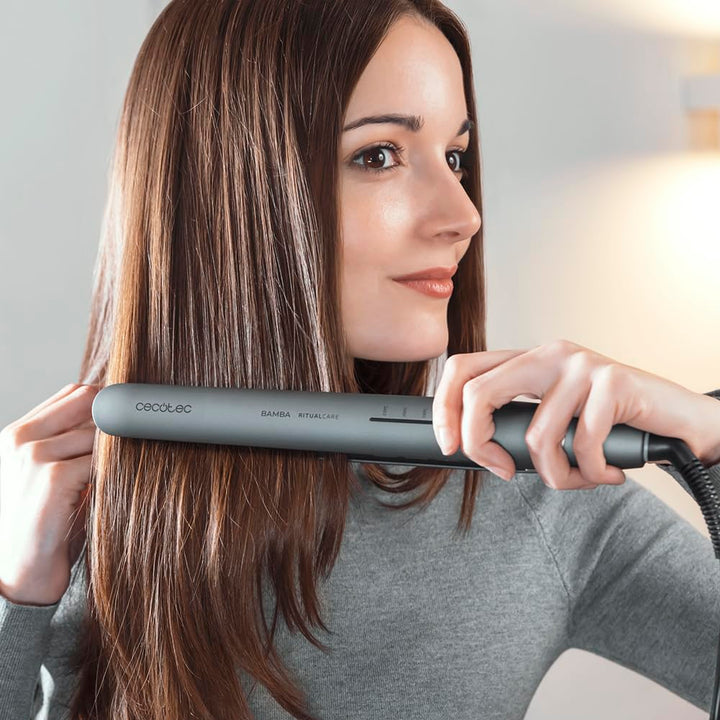 Cecotec Haarglätter mit Keratin- und Arganölbeschichtung RitualCare 880 Hidraprotect Tourmaline. Ion